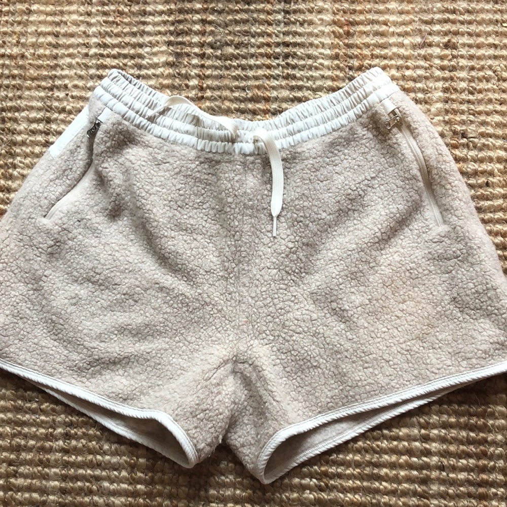 Outdoor Voices Megafleece Shorts Oatmeal